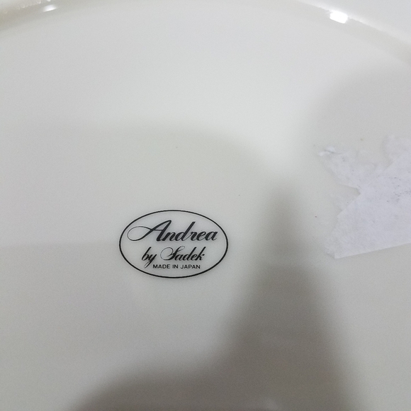 Andrea by Sadek Buckingham Cake Plate 11 Inch - Picture 3 of 6